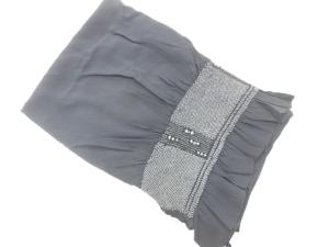 正絹　絞り抽象縞模様男物兵児帯